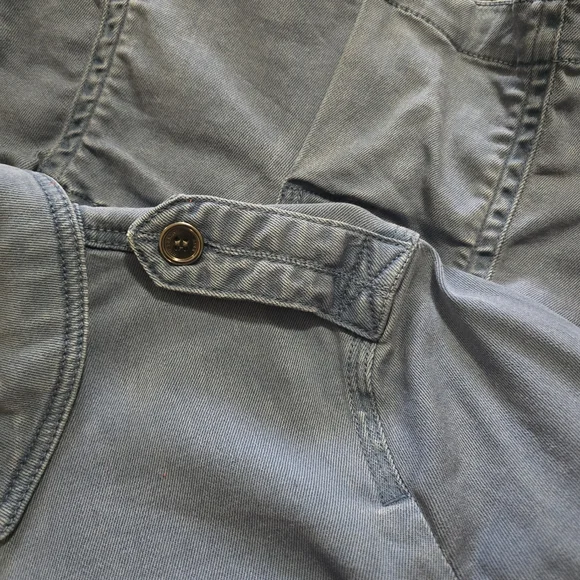 BURBERRY Blue Utility Jacket - Picture 8 of 12